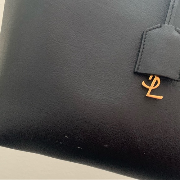 Saint Laurent Calfskin Black Tote - Picture 15 of 16